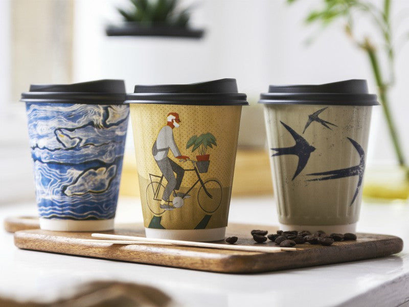 Plastic-free Coffee Cups - Certified Biodegradable