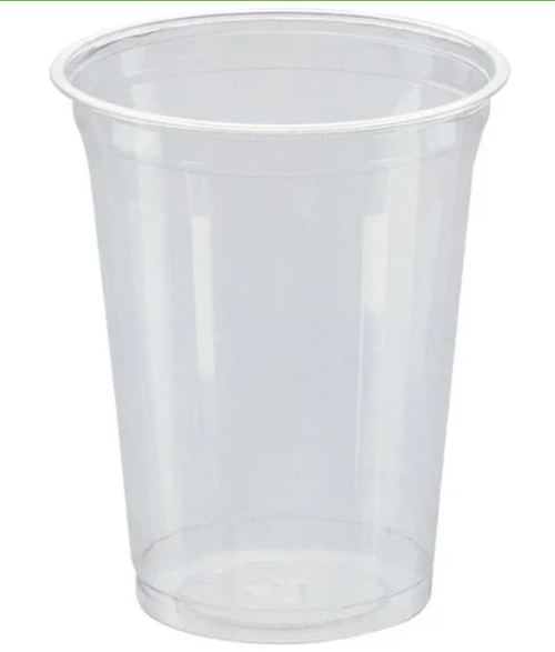 Compostable Clear PLA Pint Cups Green Man Packaging