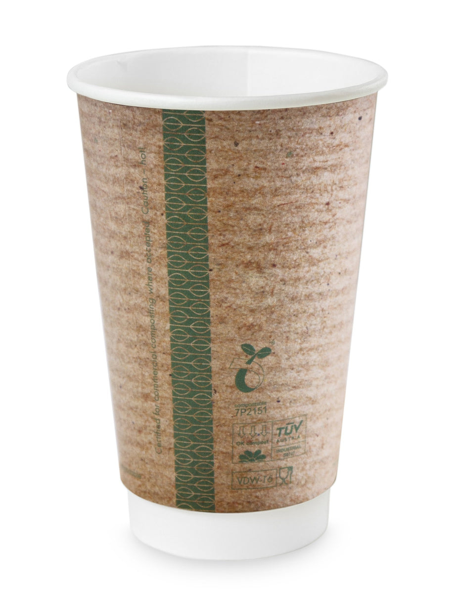 Compostable Green Band Standard PLA Cold Drinks Cup – Green Man Packaging