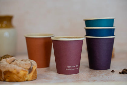 100% Compostable Single & Double Walled Coffee Cups