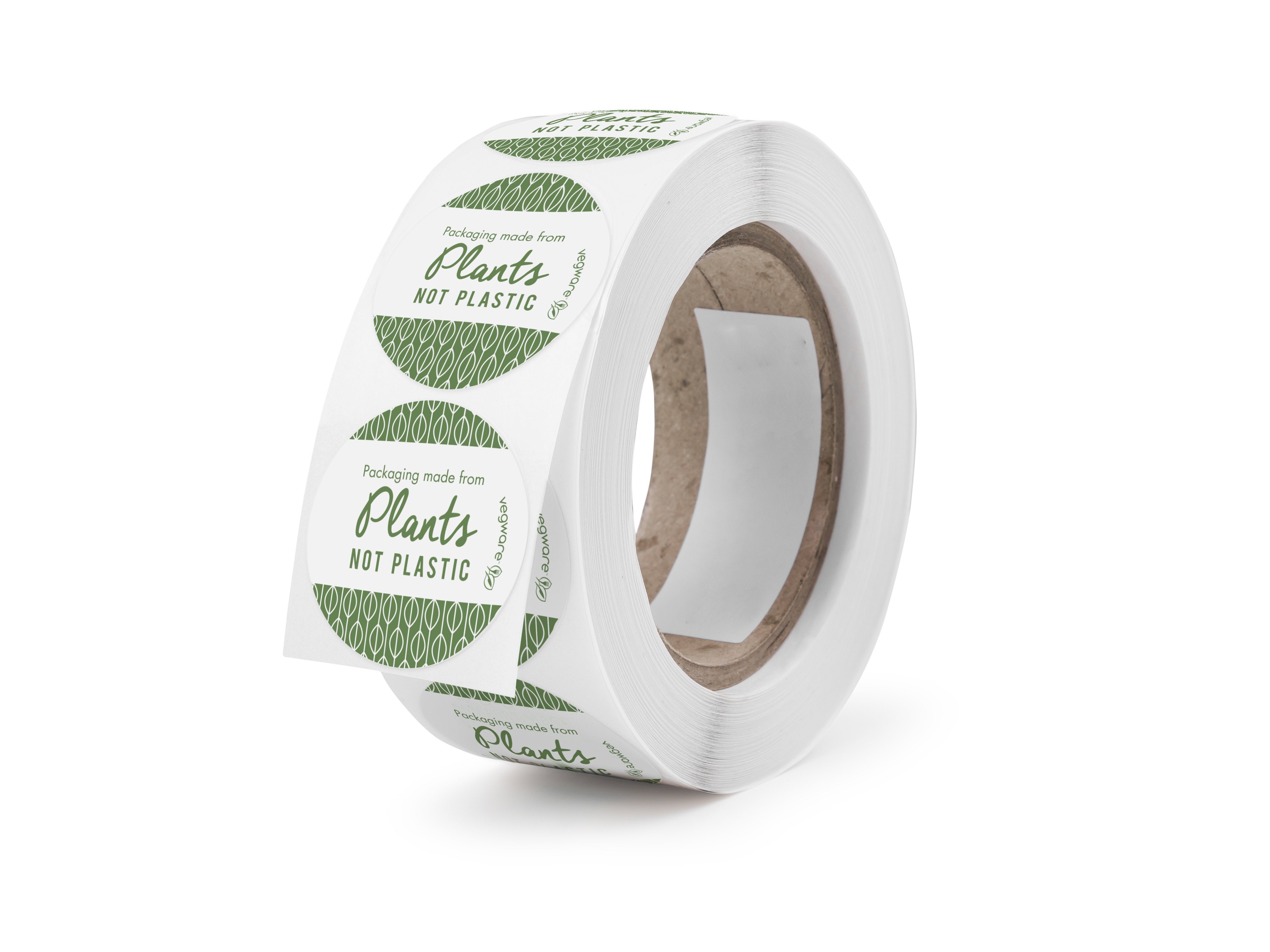 Compostable Stickers - Green Man Packaging