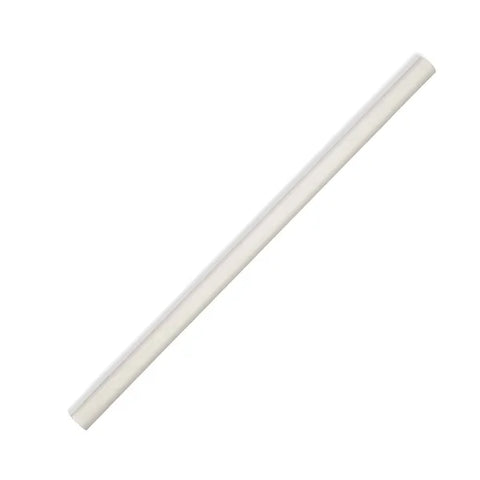 Compostable White Paper Straws - 10mm