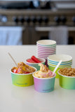NEW - Compostable Paperboard Ice Cream Container