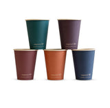 NEW - Compostable FEEL SNUG Vegware Single Wall Coffee Cups