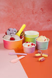 NEW - Compostable Paperboard Ice Cream Container