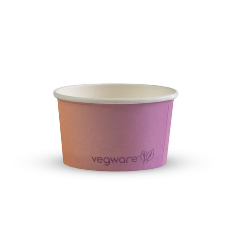 NEW - Compostable Paperboard Ice Cream Container