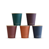 NEW - Compostable FEEL SNUG Vegware Single Wall Coffee Cups