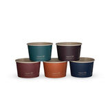 NEW - Compostable FEEL SNUG Paperboard  Soup Container