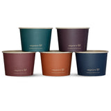 NEW - Compostable FEEL SNUG Paperboard  Soup Container