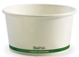 Compostable Economy White Soup / Ice Cream Pots - 12oz