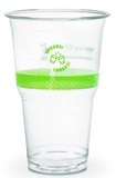 Compostable Pint to brim PLA cup, UKCA CE mark, 96-Series