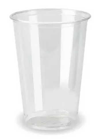 Compostable Clear Slim PLA Cold Drinks Cups - 8oz / 250ml