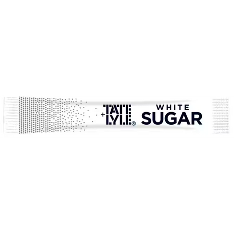 Compostable Tate & Lyle Sugar Sticks - White