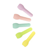 Compostable Multicoloured Tutti Frutti Paper Ice Cream Spoon