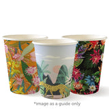 Compostable Art Series Single Wall Coffee Cups - 12oz