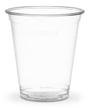 Compostable Clear Standard PLA Cold Drinks Cups - 12oz