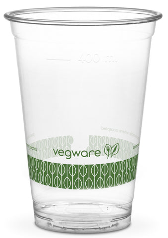 Compostable Green Band Standard PLA Cold Drinks Cup – Green Man Packaging
