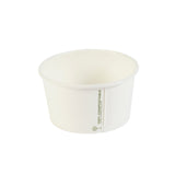 Compostable White Soup / Ice Cream Pots - 12oz