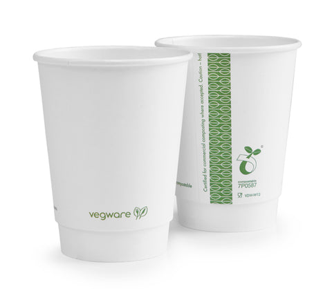 White coffee cups shop paper