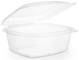Compostable Clear Hinged Biodegradable Deli Container - 24oz