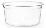 Compostable Clear Round Biodegradable Deli Container - 12oz