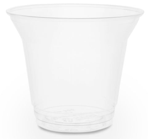 Compostable Clear Standard PLA Biodegradable Cold Drinks Cups - 9oz