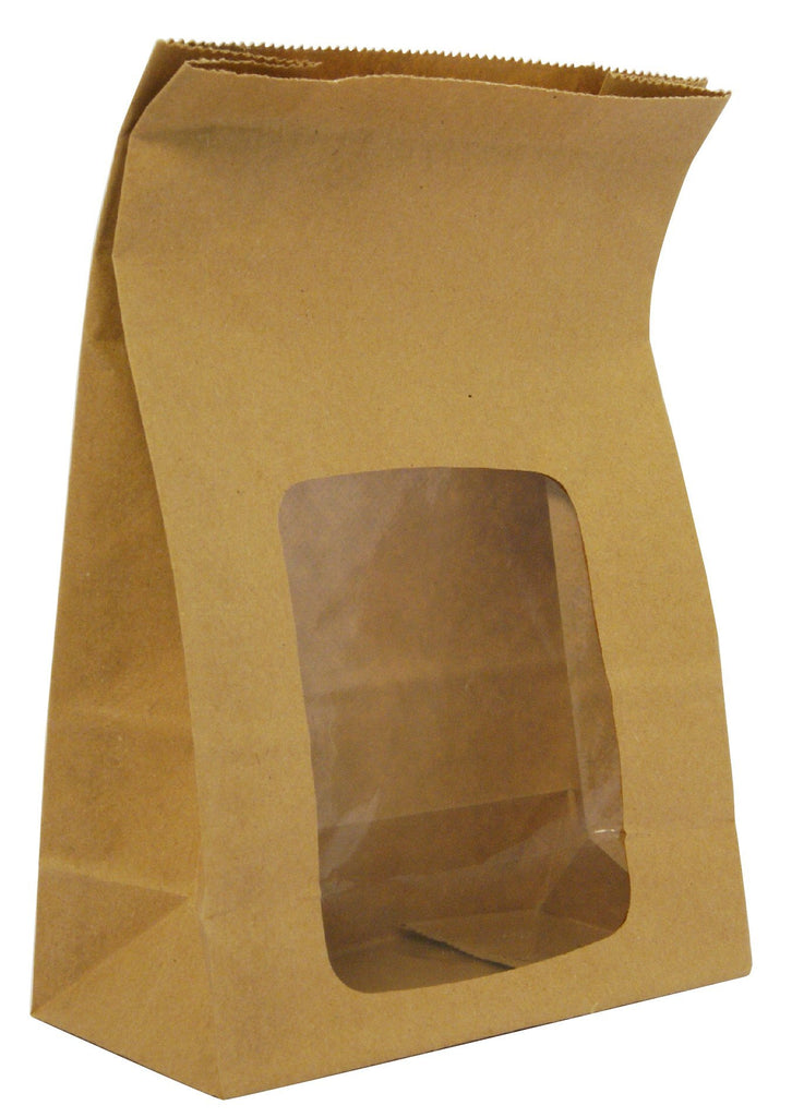 Kraft top biodegradable bags