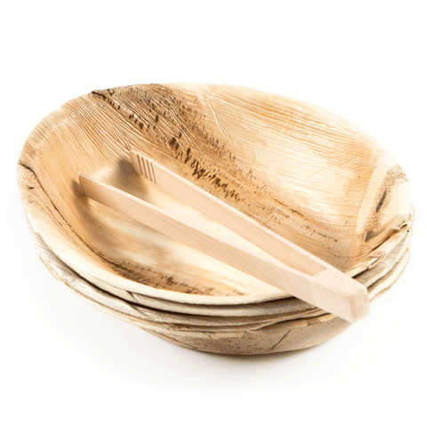 Palm sales leaf bowl