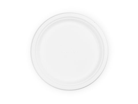 Round Sugarcane Plate - 10inch