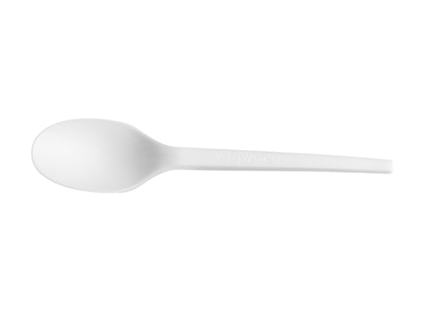 Eco-friendly Compostable White CPLA Spoon