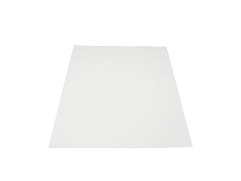 White Unbleached Greaseproof Sheets - 430mm