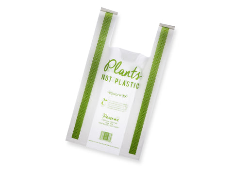Eco-friendly Biodegradable Compostable Bioplastic Carrier Bag