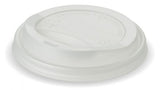 Compostable White Economy CPLA Coffee Cup Lids