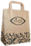 Custom Printed Compostable Paper Carrier Bags