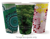 Compostable Art Series Double Wall Coffee Cups