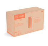 Compostable White Paper Tera Straws - 10mm